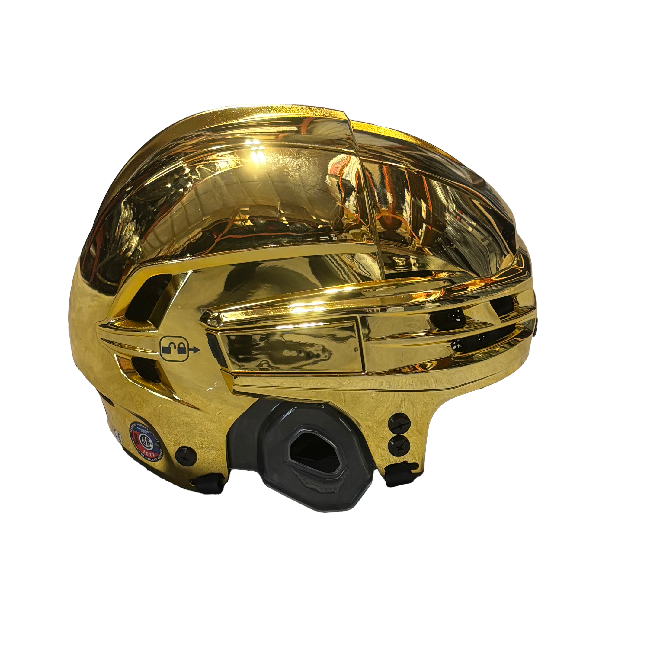 CCM Super Tacks X - Hockey Helmet (Gold Chrome)